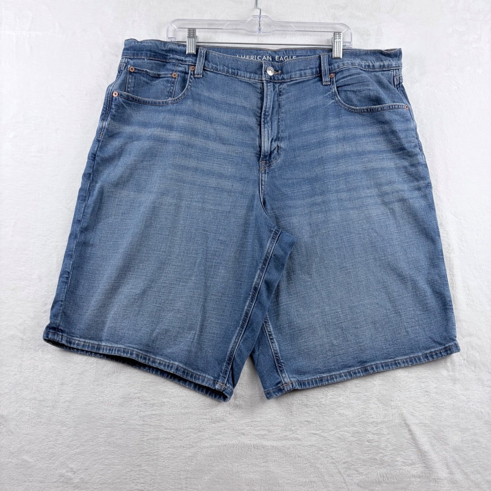 American Eagle Outfitters Light Blue Denim Jean Shorts